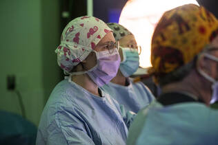 Our team of surgeons and anesthesiologists are trained in many major surgeries.